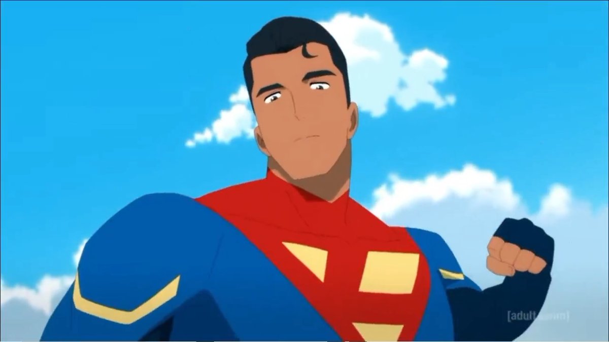 VirgoBlade's tweet photo. Not gonna lie. Captain Hank Henshaw's intro was pure aura.
#MyAdventuresWithSuperman https://t.co/5VVO6TOo50