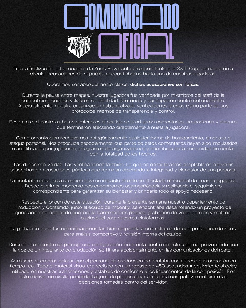 zenikesports's tweet photo. 🔴 Comunicado Oficial
https://t.co/HTnwmxNMuS https://t.co/sAhFmOPyft