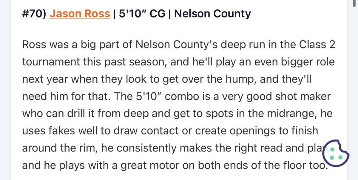 CoachWatson_15's tweet photo. Nice article on prep hoops for our rising Junior Guard @Ft_jason03 looking for him to have a big year as he will be stepping into a bigger role for the @NelsonCo_BBall https://t.co/oaqwXODMld