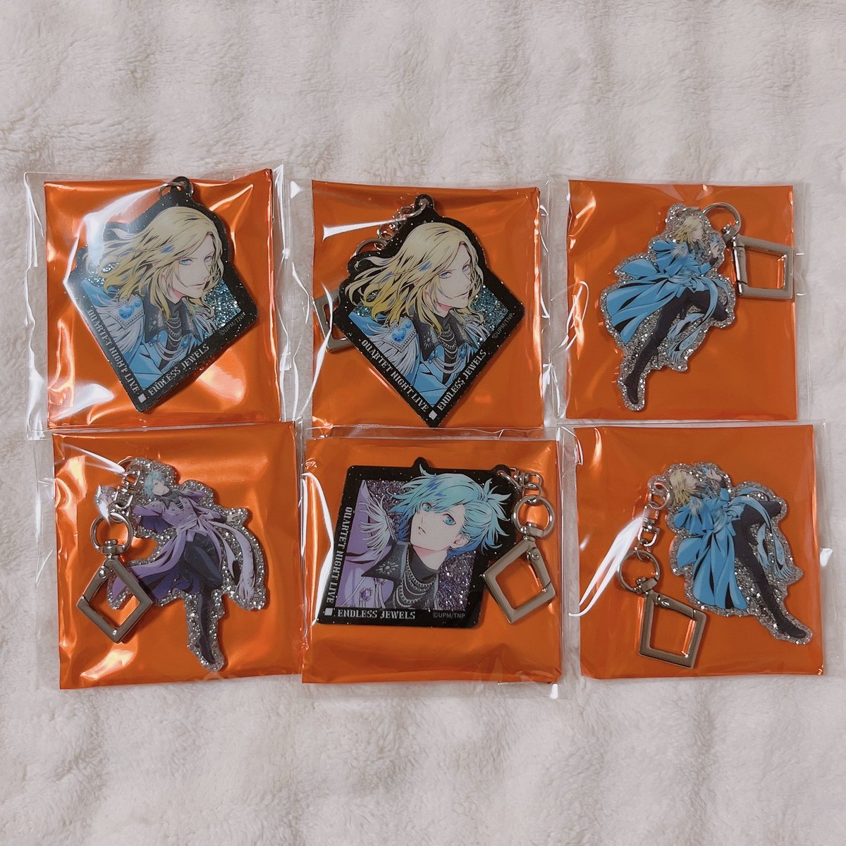 HmCrv8's tweet photo. 【交換】
QUARTET NIGHT カルナイ TABOO NIGHT XXXX タブナイ カルライ アクリルキーホルダー アクキー

譲▶︎▶︎画像参照

求▶︎▶︎同種 嶺二

本日現地でのお取引希望です。
お気軽にお声掛けください。 https://t.co/FC6RVQewai