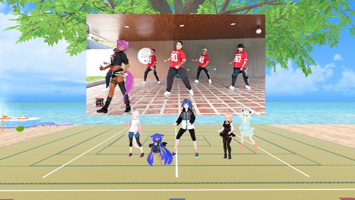 yabrik_'s tweet photo. 今日も朝ともダンスに参加しました！
最後の曲のときに主催のともさんが来てくれました！
将棋アプリ棋桜の話になりましたが終わらないチュートリアル詰将棋で挫折したので私の棋桜はここまでということで！
(自分から辞めるを押さない限り終わらないとのことでした
#朝ともダンス https://t.co/uzYrQTipYO