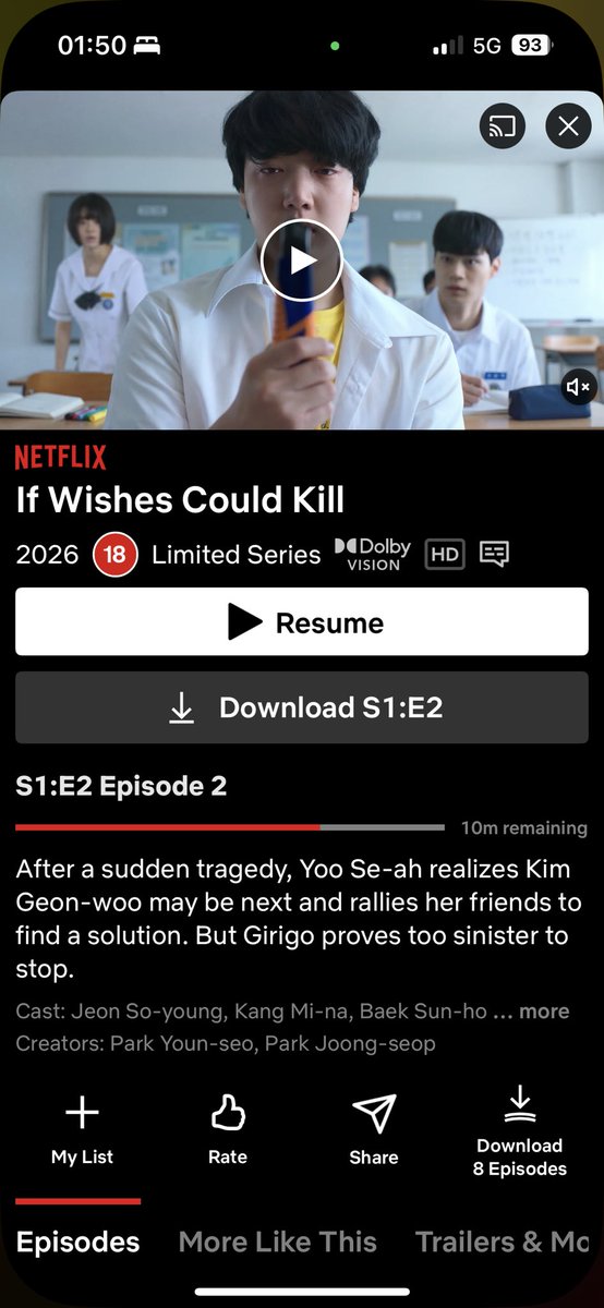 hotlibrayk's tweet photo. Noo the kdrama is so good but so scary for 2am 🫪💔 https://t.co/S4oqMFd6Yl