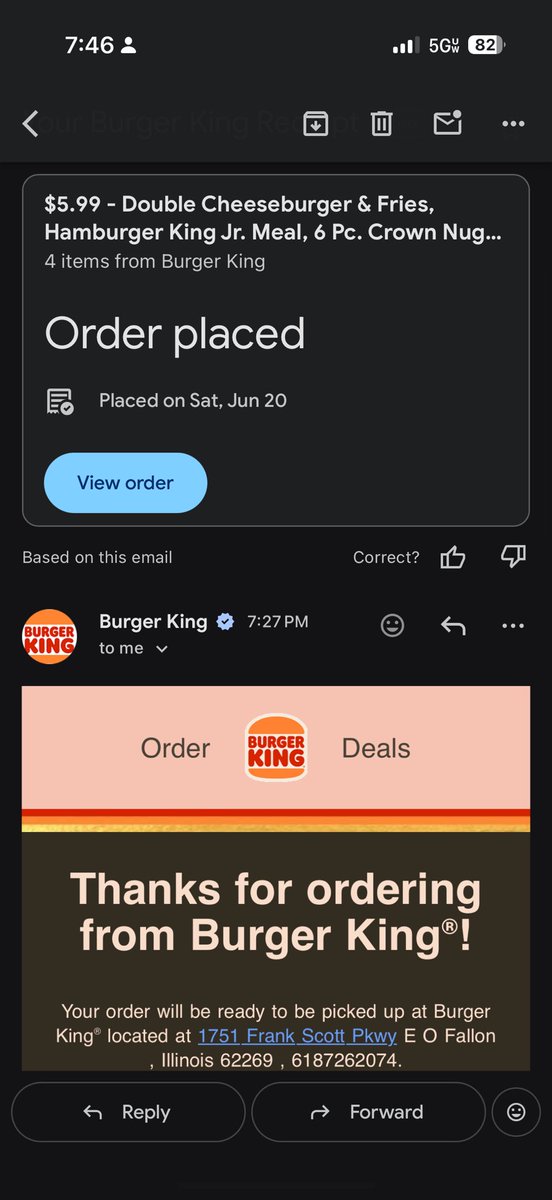 scottyankey's tweet photo. 20 minutes for an order @BurgerKing? 

Seriously? https://t.co/XwbkxgCqg3