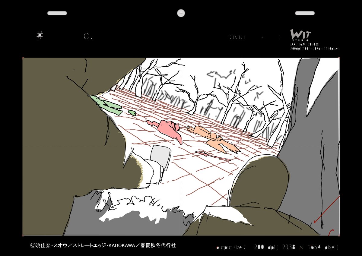 春夏秋冬代行者13話で描いた原図その⑮おしまい
#春夏秋冬代行者 