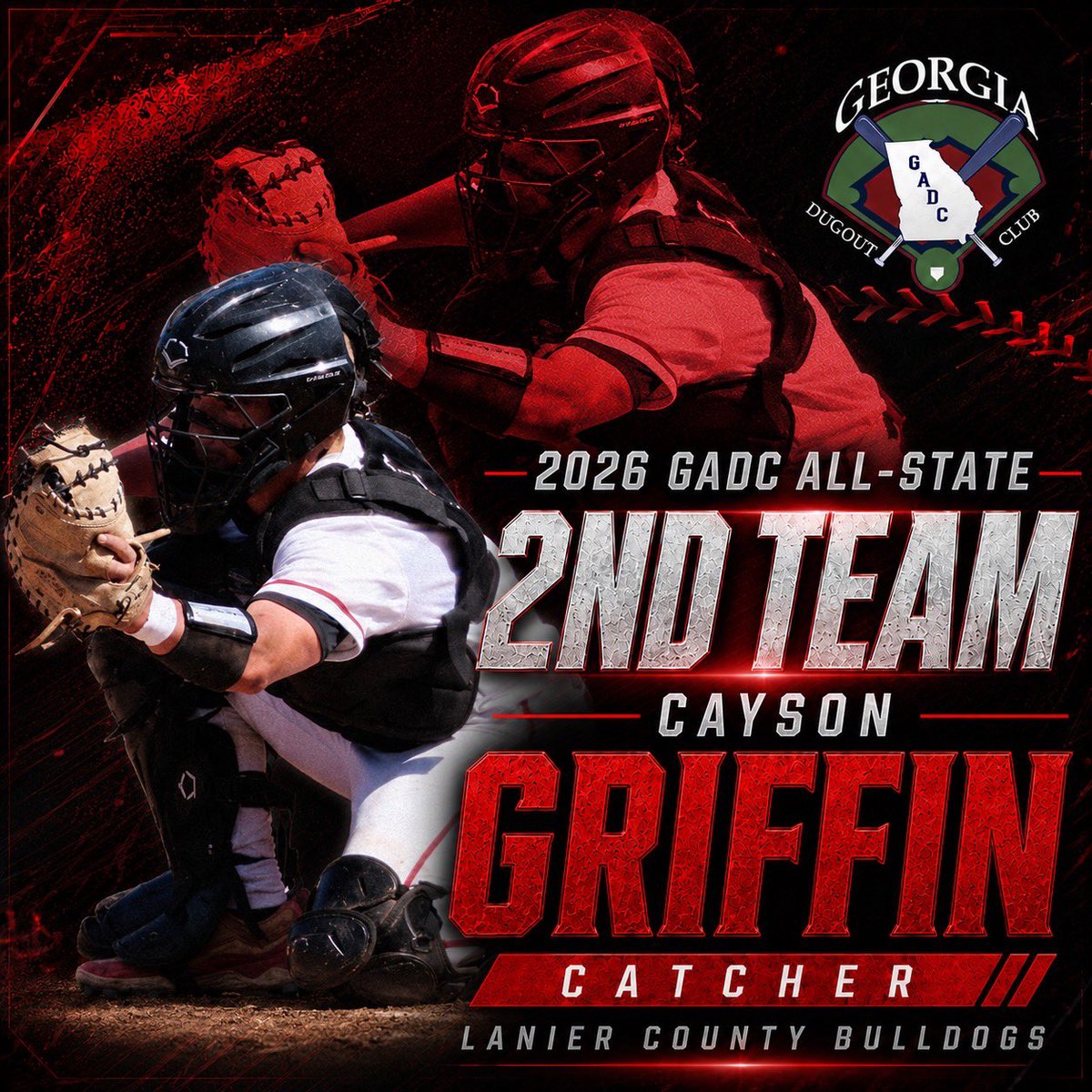 Lanier_Baseball's tweet photo. Congratulations to all of our Diamond Dawgs on being selected to the 2026 Georgia Dugout Club All-State Teams! #GoDawgs #KeepClimbing https://t.co/UcHJ1rR25D