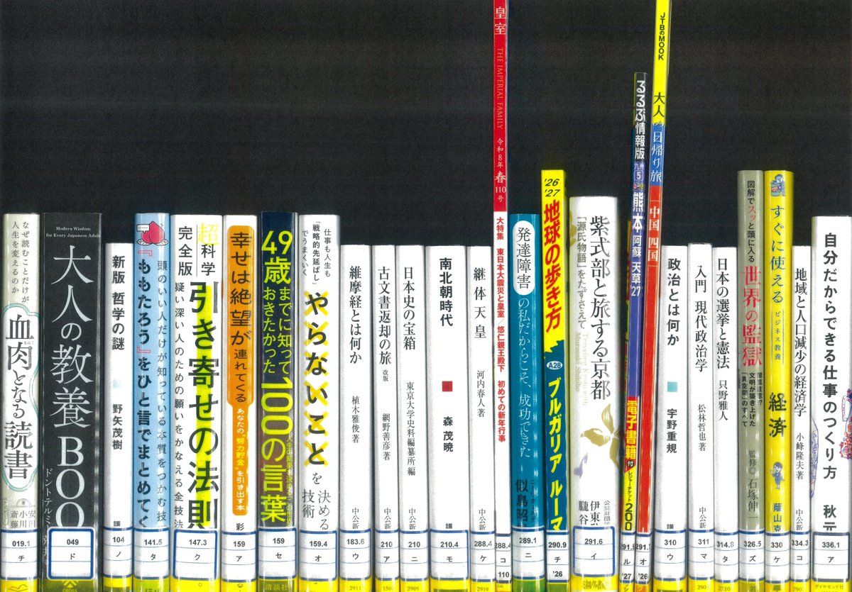 mihara_library's tweet photo. (新着本案内)

『１８歳までに
知っておきたい言葉１７５０』
村上　翔平∥著

「少し古くて重みある日本語」を中心に
言葉の使い方までリアルにイメージ
できるよう紹介した一冊

「あらかた」など基本レベルから
「のべつ」など高得点レベルまで

一生使える言葉という武器を
身に付けてみませんか https://t.co/kDEfb6KOGH