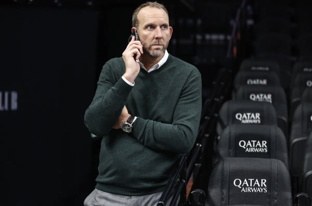 Fullcourtpass's tweet photo. The Brooklyn Nets have attempted to move up into the top-four range of the NBA Draft by dangling their No. 6 pick with future first-round draft picks, per @MikeAScotto 

(https://t.co/HGngsgHFrB) https://t.co/9AvnhSKiBq