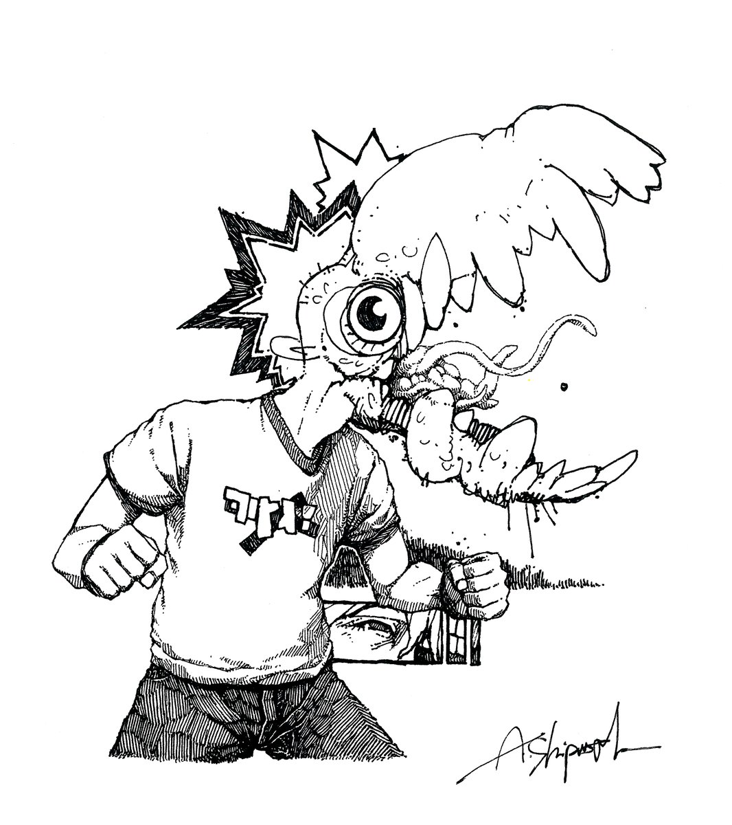 ShipwrightA's tweet photo. The power to transform by drawing oneself is often remarkably durable and powerful, irrespective of the quality of the drawing itself. https://t.co/bPBAqAes03