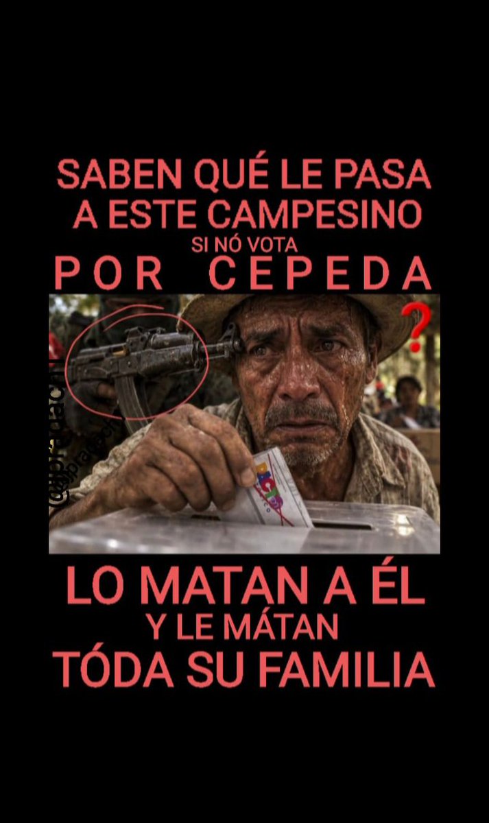 jpradach1's tweet photo. Já❗
#NosLaJugamosPorLaVida
Votando por los matones vacunadores y acosadores de campesinos❓
Prefiero votar por la Derecha❗
Abelardo DeLa Espriella Presidente❗
#AbelardoSeráPresidente #ADLECol https://t.co/YAB5iMOt53