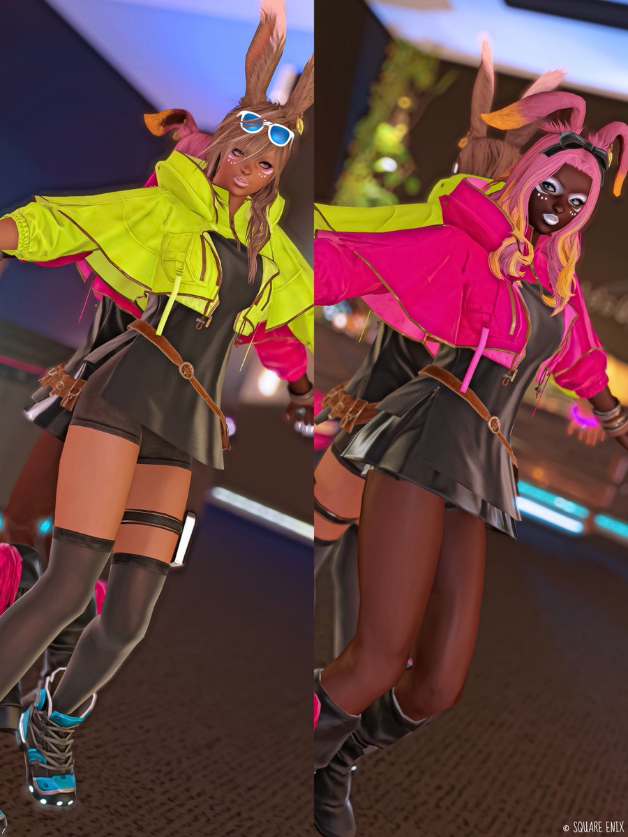 Alexia_96koge's tweet photo. どよいえ❣️ふりいいいきいい🌺🌈💖
ｽﾌｪ服ーーー🩷💚

#りなぁれ #freakyweekend_ff14 #HBxxx https://t.co/in1jHeVjjp