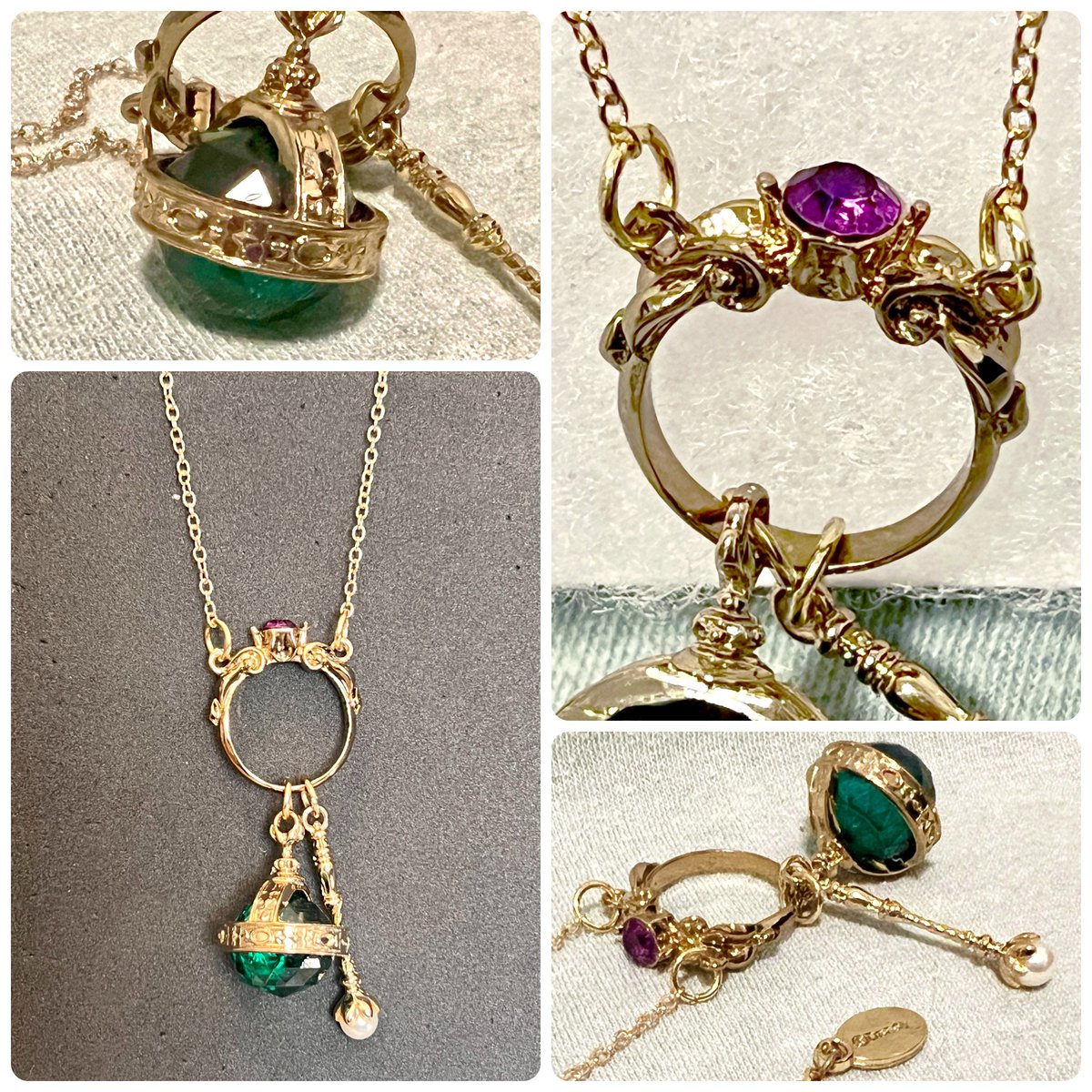 TeriE's tweet photo. VERY RARE Disney #QueenElsa Coronation Charm Necklace #FROZENtheMusical on Broadway
https://t.co/CSgF5DUBIF
#PrincessElsa #DisneyonBroadway #Frozen #DisneyCouture #raredisney #disneyfashion #disneystyle #disneycosplay #disneycollectibles #disneyaccessories #accessoryoftheday https://t.co/q0vpwBn0Ad