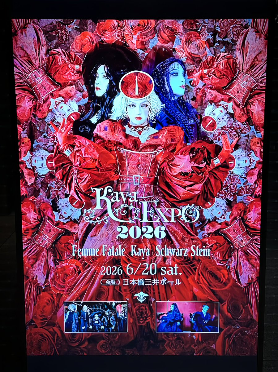 Kaya様ソロ活動20周年おめでとうございます!!