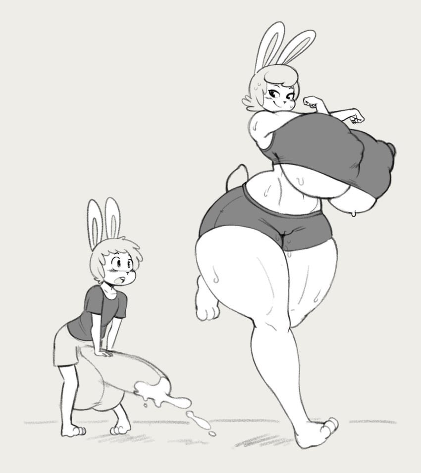 bunbunballs's tweet photo. Little brother should normalize stimming to their big sister's big ol' booty 👅

And big sisters should normalize showing off their wobblemeat for their lil bros!! What else do you have all that MEAT for??? https://t.co/qjOJhggRQ4
