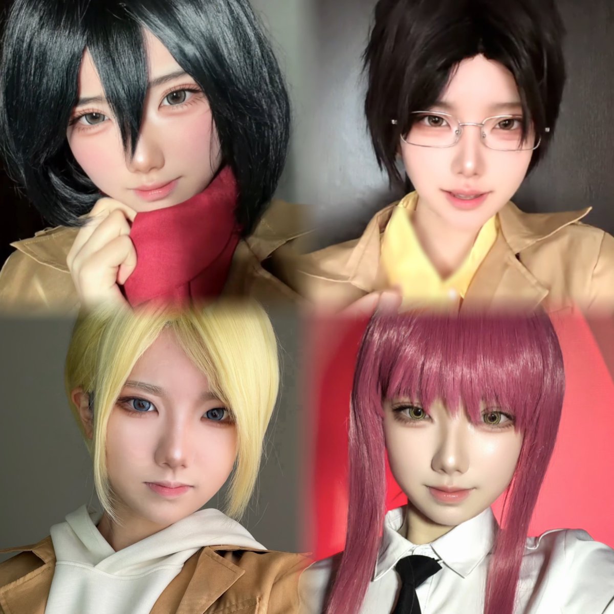 attacozm's tweet photo. 🏷️/cos/18↓ 

aotメインの雑多垢です❣️諸事情により併せ、イベント参加が1年後になってしまうので把握お願いします🙏🏻

aotが好きなお友達が欲しいです＞＜ ♡

全反応巡回し気になり様無言フォローでお迎えさせていただきます🩷

 #コスプレイヤーさんと繋がりたい
 #相互さんの相互さんと繋がりたい https://t.co/0L4mQk2lEd