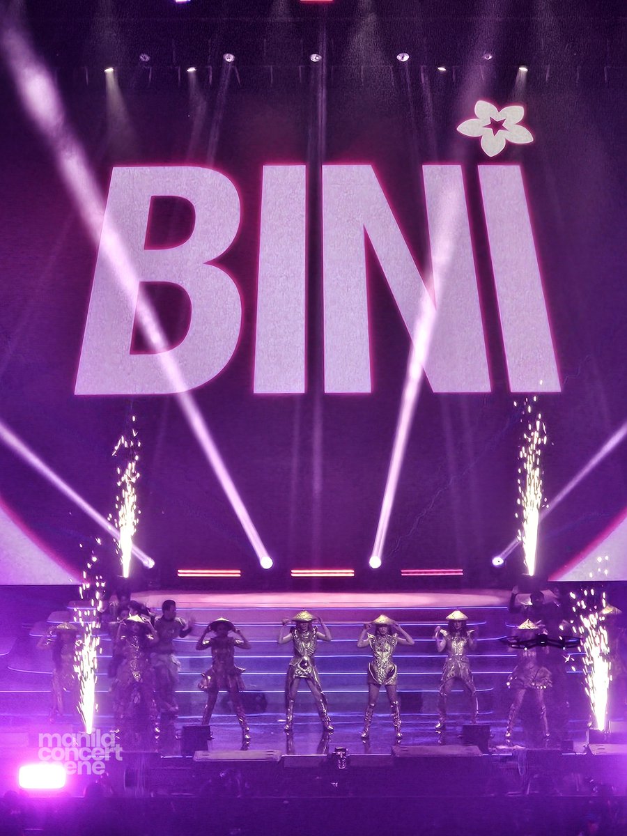 manilaconcerts's tweet photo. #OnTheSCENE: @BINI_ph Ignites @moaarena with "Signals World Tour" Kick-Off show

The Nation’s Girl Group, BINI officially launched their highly anticipated Signals World Tour earlier today with a spectacular, sold-out show at the Mall of Asia Arena. Marking their first major arena return since the massive Binified tour in November 2025, the powerhouse group delivered an unforgettable night of high-energy performances, fresh musical arrangements, and exclusive surprises. 

The concert seamlessly blended BINI's greatest hits with brand-new live arrangements of tracks from their latest album, Signals. Keeping fans on their toes, the night also featured dynamic sub-unit performances, with Aiah, Colet, Jhoanna, and Sheena captivating the crowd with a soulful rendition of Sarah Geronimo's "Duyan," while Maloi, Stacey, Mikha, and Gwen brought the house down with a vibrant performance of "Kakaibabe."

​In a nod to their historic global milestones, the group recreated their iconic Coachella Night 1 setlist, tearing through fan-favorites like "Shagidi," "Zero Pressure," "Out of My Head," "Cherry on Top," and "Blush." However, the absolute highlight of the evening came when BINI treated the audience to an exclusive first look at the choreography for "A Parallel World," the official soundtrack for DreamWorks' highly anticipated upcoming movie, Forgotten Island. 

The group eventually brought the house down one last time, concluding the spectacular opening night with the high-octane Coachella version of their mega-hit, "Pantropiko." 

For the Blooms who missed out on the opening night magic, BINI is just getting started—you can still catch their tonight at the Mall of Asia Arena.

Setlist:
Unang Kilig 
I Feel Good
Ang Huling Cha Cha
Lagi
Diyan  Ka lang
Na Na Na
Katabi
Sweet Tooth

Sugar Rush
Step Back
Honey Honey
Tic Tac Toe

DUYAN (Jhoanna, Colet, Sheena, Aiah)
KAKAIBABE (Maloi, Stacey, Mikha, Gwen)

Coachella Day 1 set:
Shagidi
Zero Pressure
Out of my Head
Karera 
Salamin Salamin
Blink Twice
Cherry On Top

Blush
Bikini
Pantropiko

Presented by @StarMusicPH, @starmagicphils, #ABSCBNEvents

#BINI_SIGNALS_MANILAD1
#BINI_SIGNALS_WORLDTOUR_2026