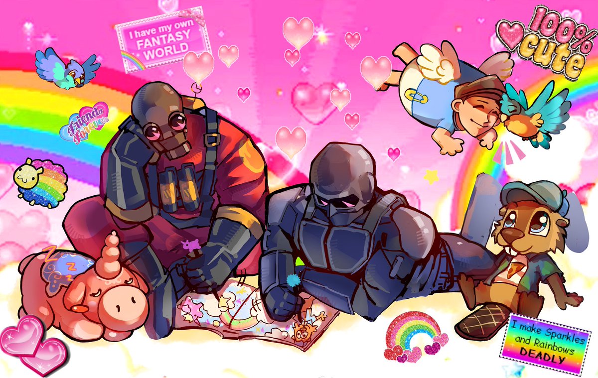 mefablead's tweet photo. sending all kinds of
HAPPY THOUGHTS with Black Noir and Pyro(⁠ﾉ⁠◕⁠ヮ⁠◕⁠)⁠ﾉ⁠*⁠.⁠✧
#theboys #tf2 #digitalartㅤㅤㅤㅤ https://t.co/0KK62nxn57