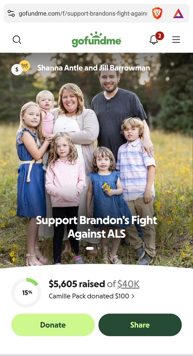DeseretDagger's tweet photo. Brandon is a good friend, and his family is in need. Please donate. Link below. https://t.co/n7DqGLSWIY
