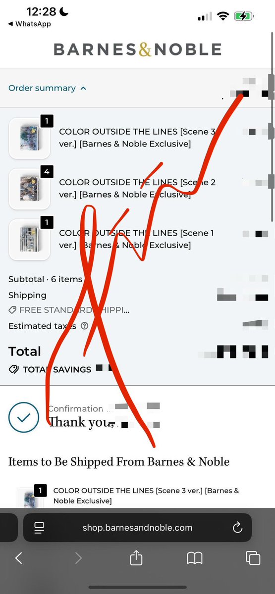 coupsnows's tweet photo. WTS ALBUM BNN BARNES AND NOBLE COTL SCENE 2 (udah sold di web)

💰 480 bersih usa dp 400
❌ ems tax dan opsi unseal wh https://t.co/7w0sS7A8V5