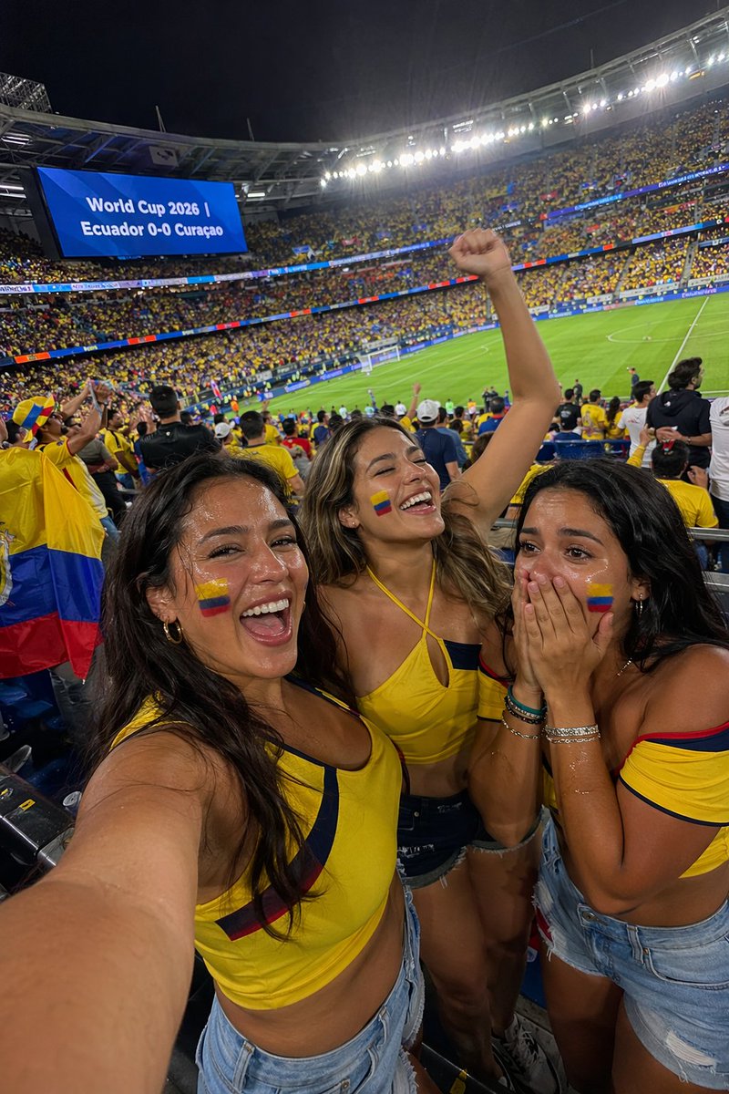 LoveFrameStudio's tweet photo. 🎨 Ecuador 0-0 Curaçao: scoreline first, fit check second. The stands knew exactly what to do. 🎉
#WorldCup #KitBattle #EC https://t.co/sbykpDmmk0