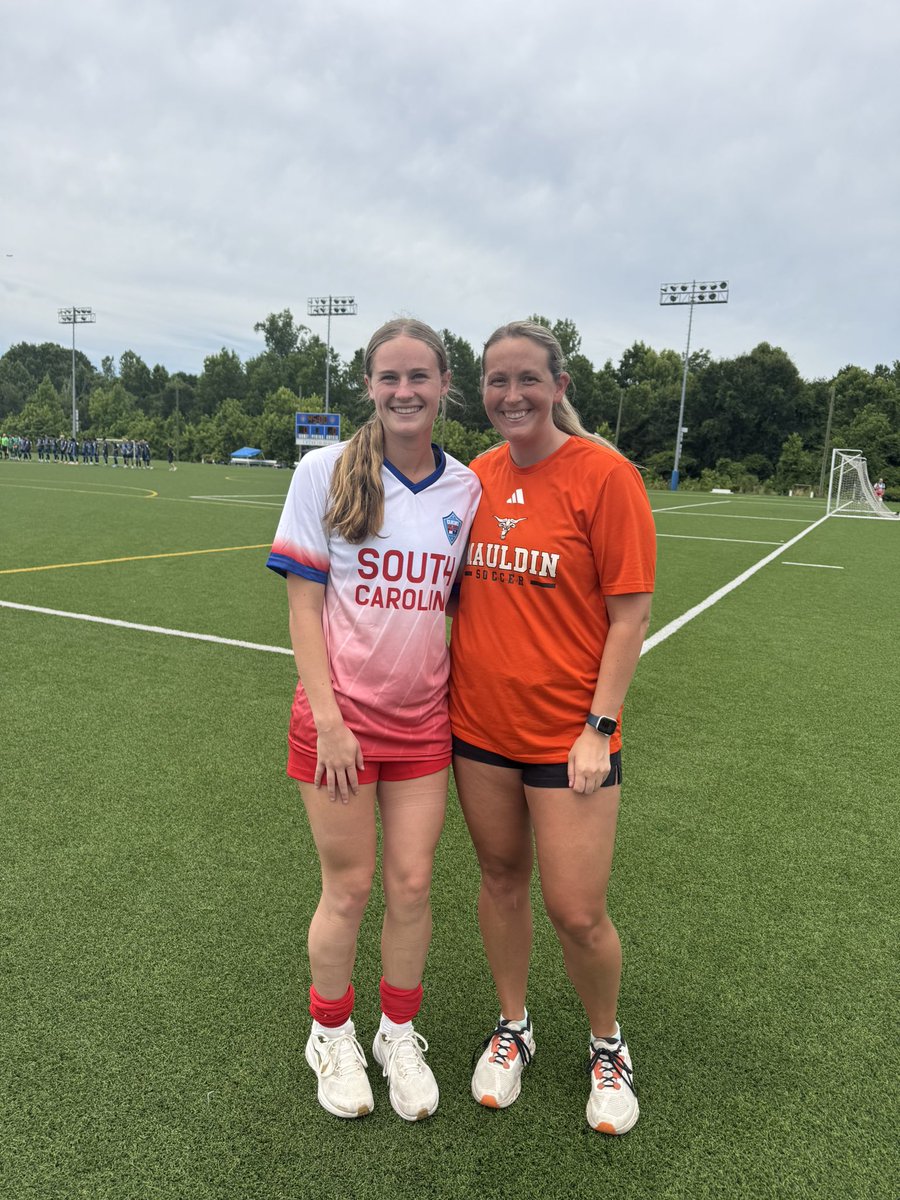 mauldinladymavs's tweet photo. One final congratulations to Ally Buchanan on her participation in the Clash of the Carolinas, representing South Carolina in the 0-0 tie. We are proud of all you have accomplished and look forward to seeing you play at the next level! @ClashofNCSC https://t.co/aTNO9EaqTH