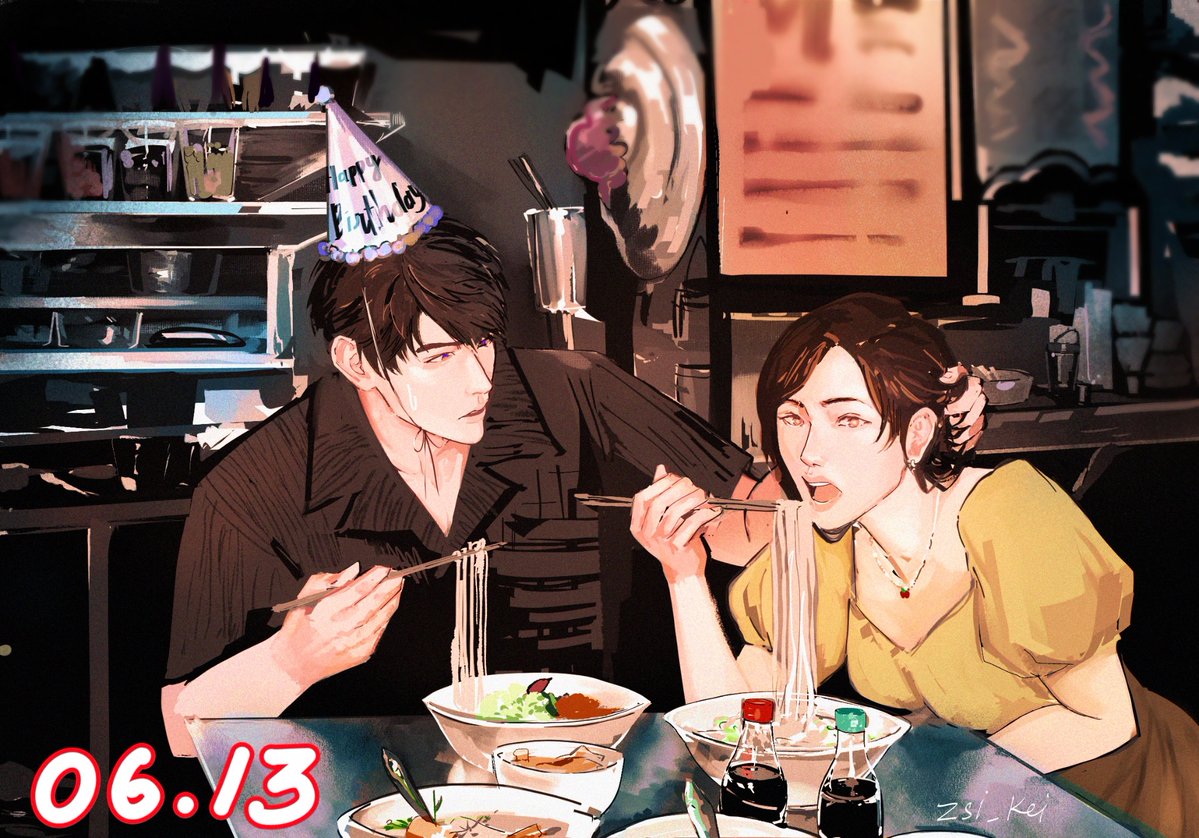zsi_kei's tweet photo. it was his birthday and he still took care of you 🍎🍏

#loveanddeepspace 
#夏以昼 #恋与深空 https://t.co/8v3wah7jeS
