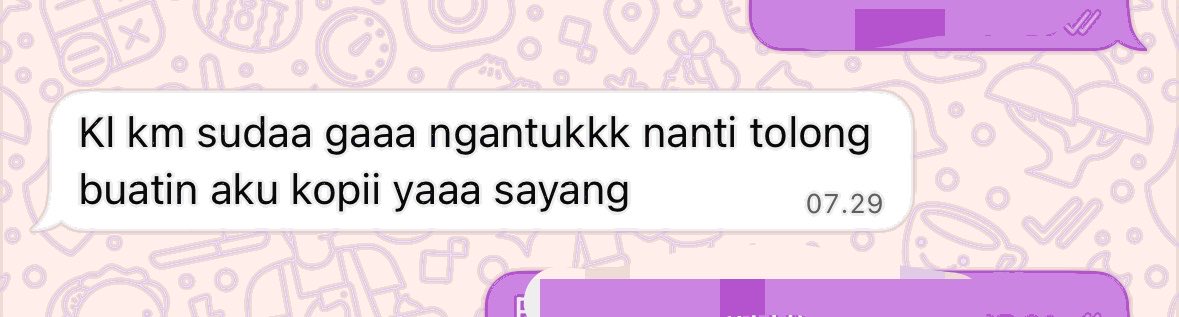 Chuparischups's tweet photo. Day 7 jadi suamik😌😌 https://t.co/ILU3wDyGVU