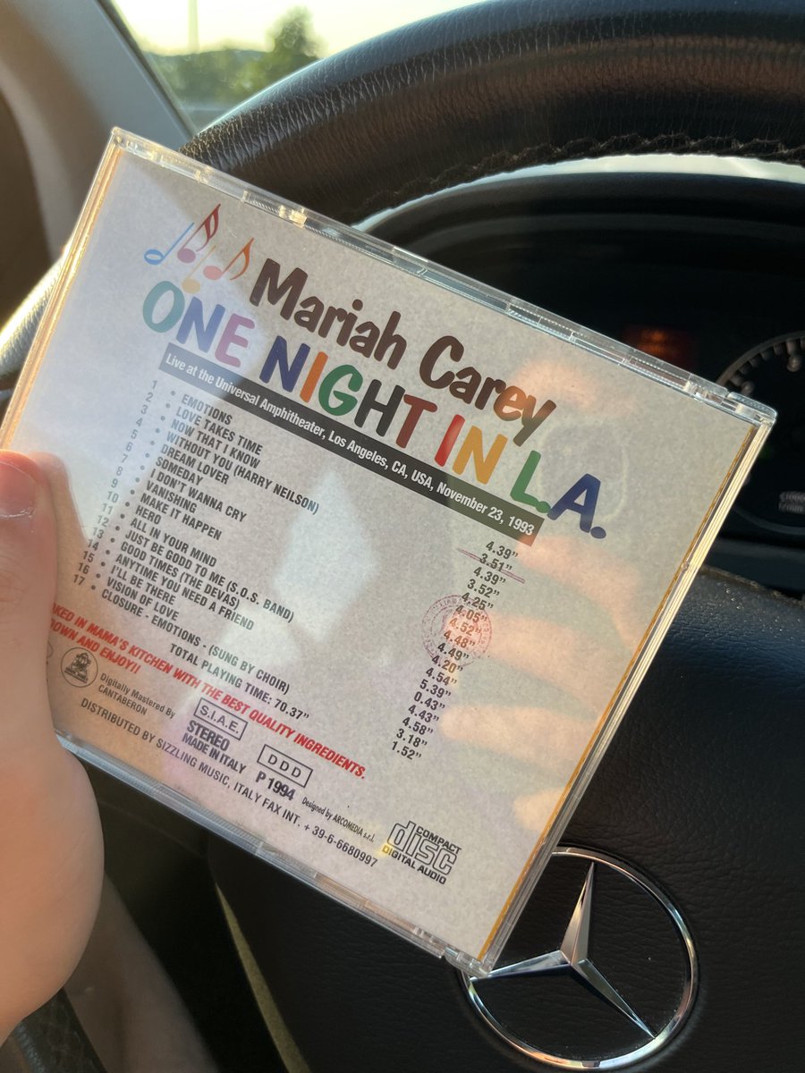 xOnur1o's tweet photo. So i found this bad girl right here, and went home after a sunny saturday on the highway, played these soooooongs

It even has - All In Your Mind - Live Version 🌅 i love this CD / concert !!!!!! https://t.co/zyBmnd0EHa