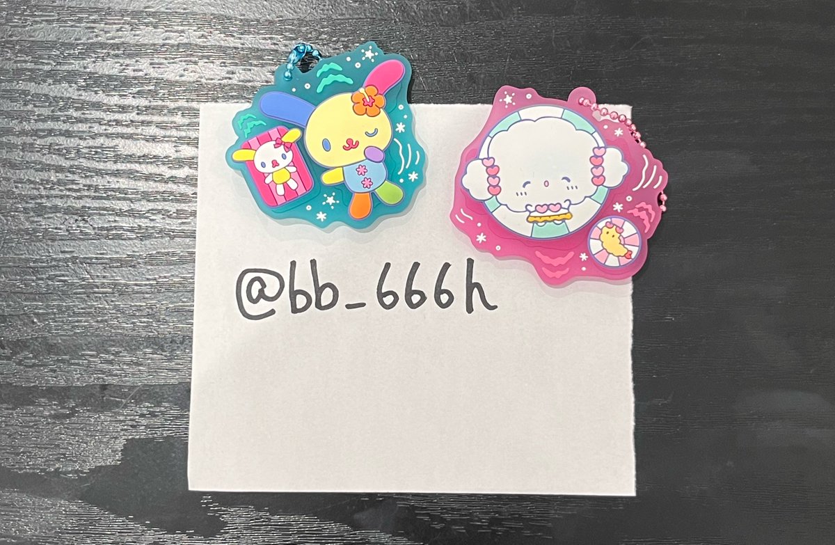 bb_666h's tweet photo. サンリオキャラクターズ ぷっくりラバマス GUMMI 7 グミ 交換

【譲】ウサハナ、こぎみゅん

【求】ペックル

都内手渡しor郵送

お気軽にお声掛けください。 https://t.co/xBRykq96sI
