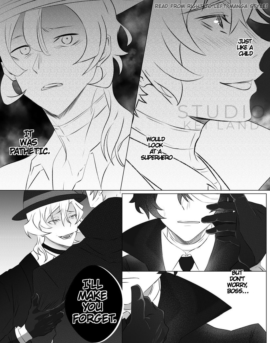 studiokeiland's tweet photo. Day 5 AND 6 - Choking/Beast AU (3/6) 🤭
#chuuzai #BottomDazaiWeek2026 @BottomDazaiWk https://t.co/mqYD901taE