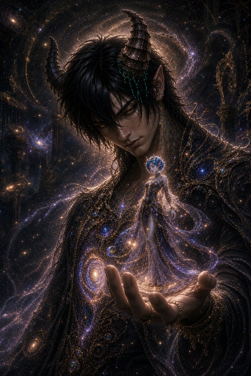 DorneSylas's tweet photo. Welcome to my universe, @Trinket_Giggles.
Let your Whispering Trouble run wild.
#AIart #OutcastsDominion https://t.co/VJm9NWTMlk