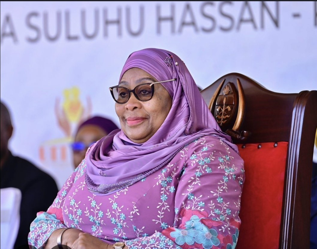 suluhu samia tweet media