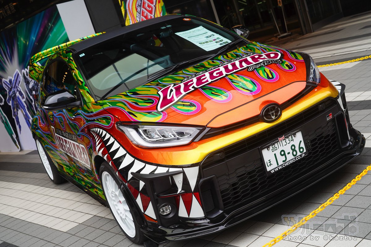kaztsu's tweet photo. ［今朝の秋葉原、行列・その他］
行列：GiGO EXPO 2026＝50人くらい（10:00頃）
ほか：ライフガードの無料配布なども https://t.co/B4VGaQ7tV1