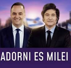 TRDKE's tweet photo. @halconada @diegocabot El esfuerzo de Cabot... Elías Piccirillo no alcanza para tapar a ADORNI, CRIPTOESTAFA $LIBRA, KARINA y sus COIMAS del 3%, ANDIS, etc... LOS ADORNI son LOS MILEI https://t.co/3H50PcHsu4