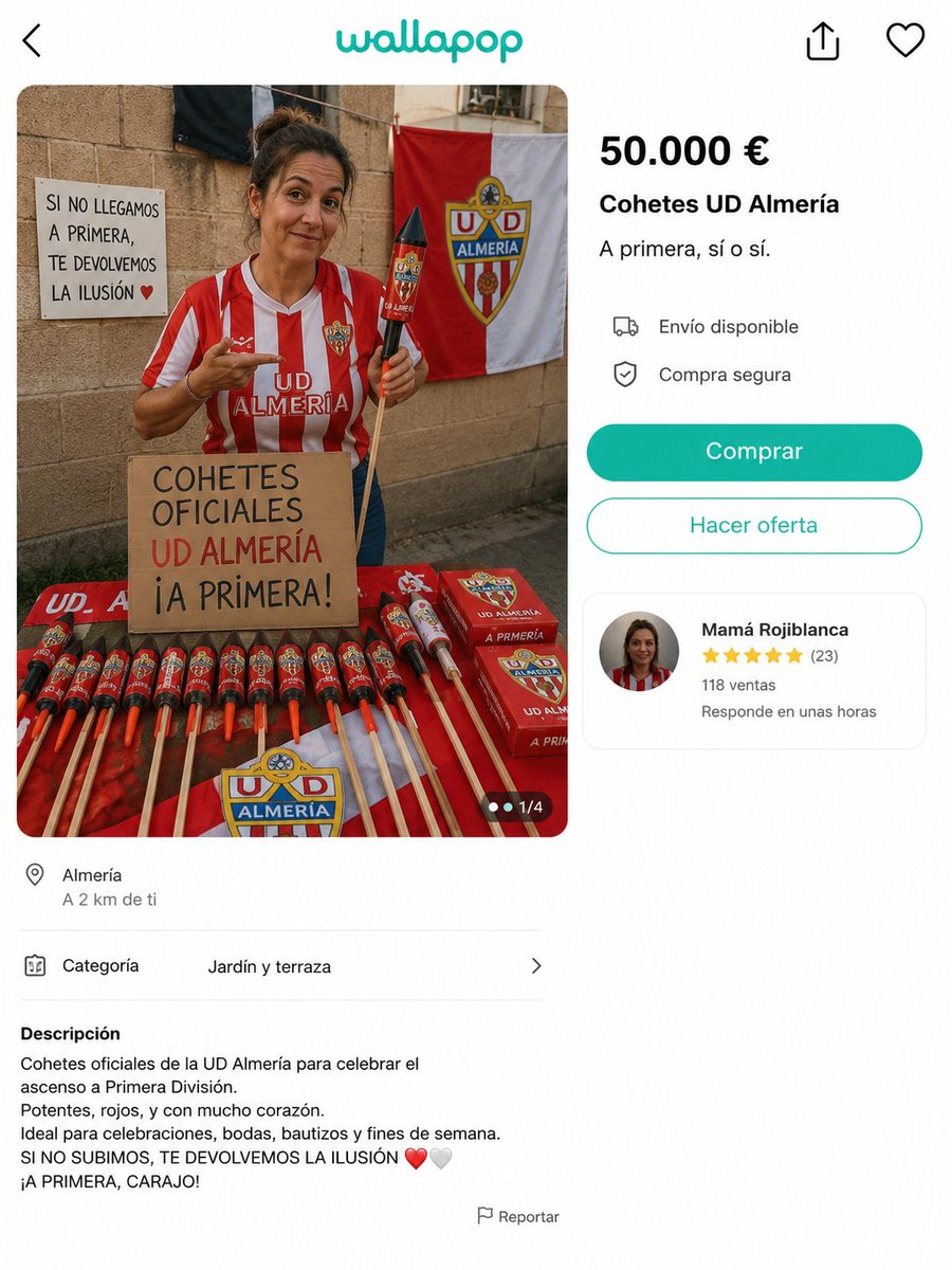 habloklaro's tweet photo. Por sí a alguien le interesa,para más info @U_D_Almeria https://t.co/Np1DF7SFjU