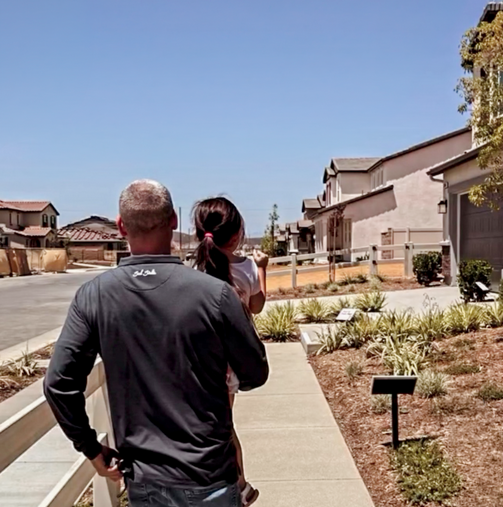 kbhome's tweet photo. Happy Father’s Day from the KB Home family to yours! 💙 Here's to the Dads that make every house feel like home. Shoutout to Efrain, a new KB homeowner &amp; his daughter as they walk through their new home. #KBHome #FathersDay #FatherDay2026

📸 – KB Home Hudson at Canterwood https://t.co/zdesGZHJrO