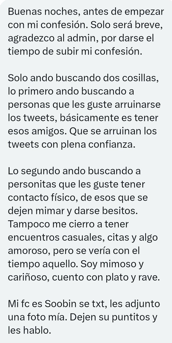 CERRADO ─── 𝑪𝒐𝒏𝒇𝒆𝒔𝒊𝒐𝒏𝒆𝒔 𝑭𝑲 🪸 tweet media