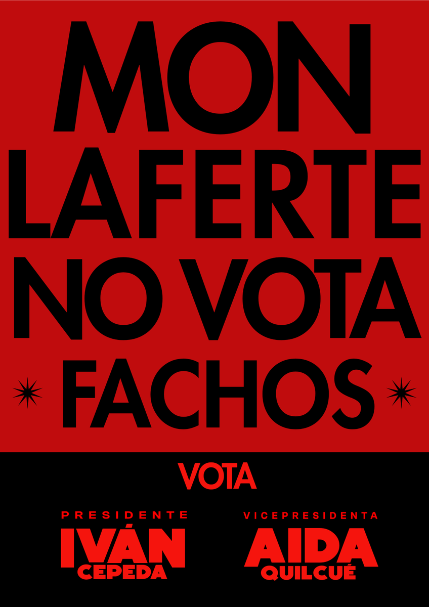LafertesxPacto's tweet photo. Mon Laferte nunca votaría por un candidato con varias tendencias FASCISTAS.

“Me da un poco de miedo y alarma que hay un resurgimiento de discursos de odio, genocidio… una tendencia a lo hiperconservador, un poco al fascismo. Lamentablemente hay similitudes con aquel Berlín de los años 30” - @monlaferte 

#LafertesPorElPacto
#LafertesConCepeda
#ColombiaConCepeda
#VotaDecente