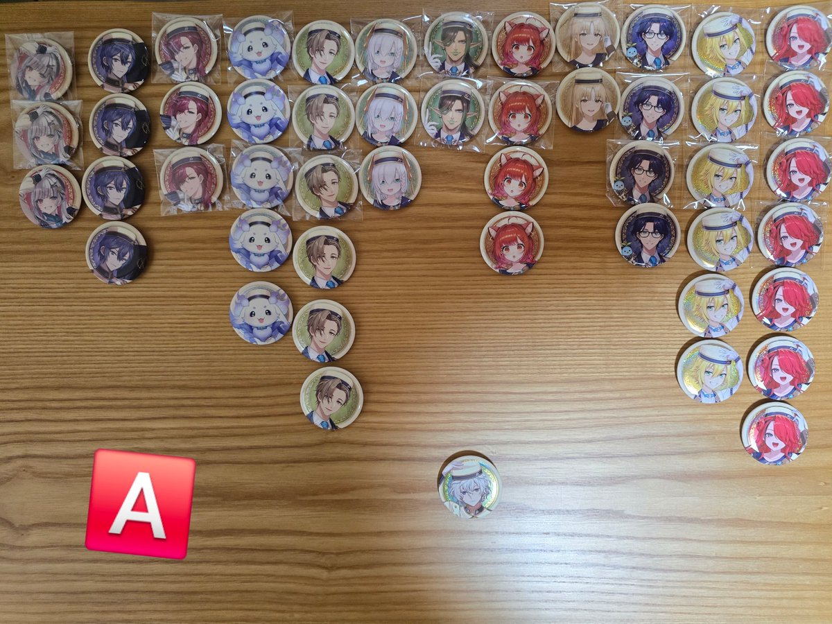 saniwa_okina's tweet photo. 本日、１８時～明日の１７時迄
にじさんじ缶バッチを抽選でランダムで５個を１０人の方にお譲りします。早い者勝ちではありません…コメントにて受け付けます。
当たった方にはDM 差し上げます。宜しくお願いします🙇‍♀️ https://t.co/0OibJKkDBZ