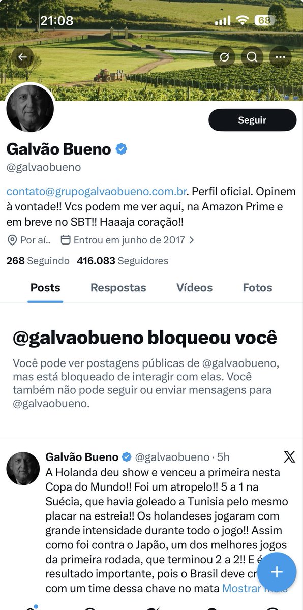 Ritmo de jogo tweet media