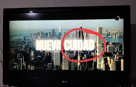 ALMEJANDRRO's tweet photo. @ParamountNetESP @ParamountMexico @paramountplus Apenas pude hacer una captura hoy. Ya llevan meses pasando el promo de #DexterResurrection con ese error. https://t.co/MHZ6ay3DlM