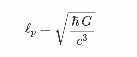 Briankeating's tweet photo. Describing it as the “shortest distance that can be measured” or the “universe’s pixel size” is a gross oversimplification; it represents the characteristic length scale where quantum gravity effects become relevant i.e. the scale at which gravitational interactions are comparable to quantum energies.

The Planck length, like the Planck mass is just a confluence fundamental constants. 

The Planck mass is 0.0002 grams. This is very small, roughly equivalent to the mass of a flea egg. 

But it’s no where near some mystical “minimum measurable mass”!

Source: https://t.co/BQxh1IPtMA