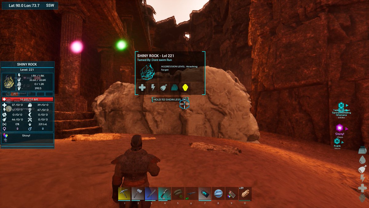 Feroxiz's tweet photo. I got a shiny rock https://t.co/SYgE8Cuy6z