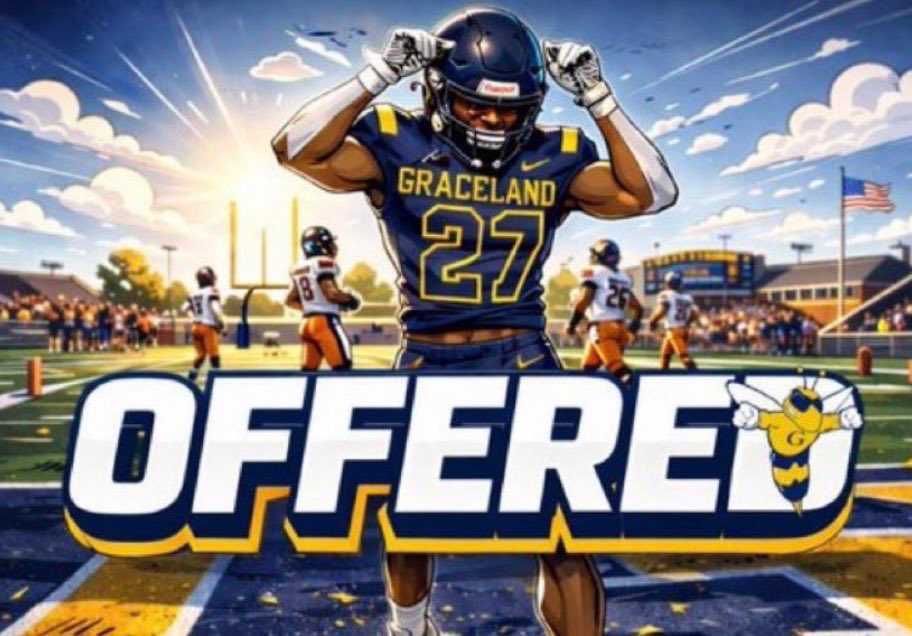 pmfzm_unkown's tweet photo. after a great camp and a great conversation with @C04CH_C0LE I am excited to announce that I have received an offer from Graceland University @Coach_KP4 @JPRockMO @6starfootballMO @PrepRedzoneMO @CSAPrepStar https://t.co/WC2A1K29yC