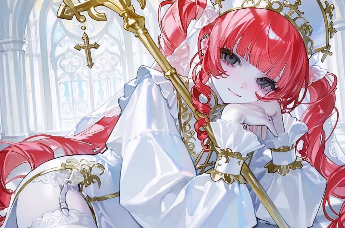 trckjc's tweet photo. ⛪️︎✦︎ 𝐒𝐢𝐬𝐭𝐞𝐫．

①・②枚目に白衣装／④枚目に黒衣装、ＡＬＴにそれぞれプロンプト添付していますᴗ ⩊ ᴗ♥（杖・拳銃は無しです）
色等改変🆗です💮

引用にて素敵なシスターちゃんたち見せてもらえるとしあわせです🧎🏻‍➡️✧ https://t.co/qptkwfFbNL