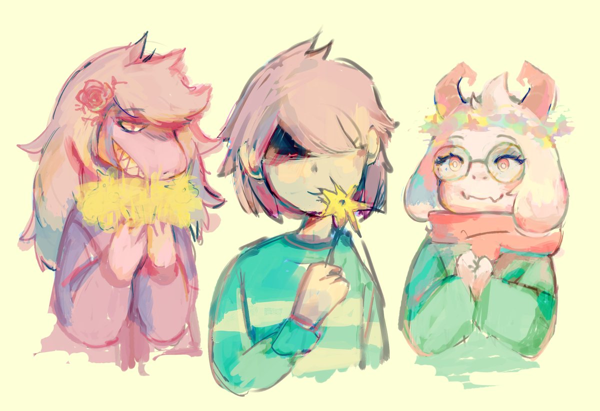 Ray_Draw12's tweet photo. The fun gang, sketch paint
Hyped for deltarune chapter 5!💛💚
#deltarune #fanart #sketchㅤㅤㅤㅤ
#deltarunechapter5 #undertale https://t.co/QA9V7o3w4n