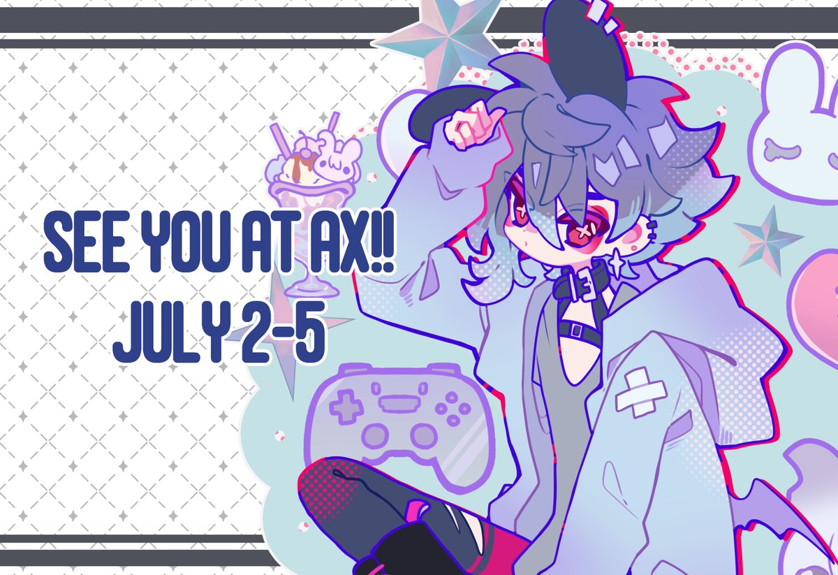 It's my #AnimeExpo catalogue for 2026!! Hope to see you all there