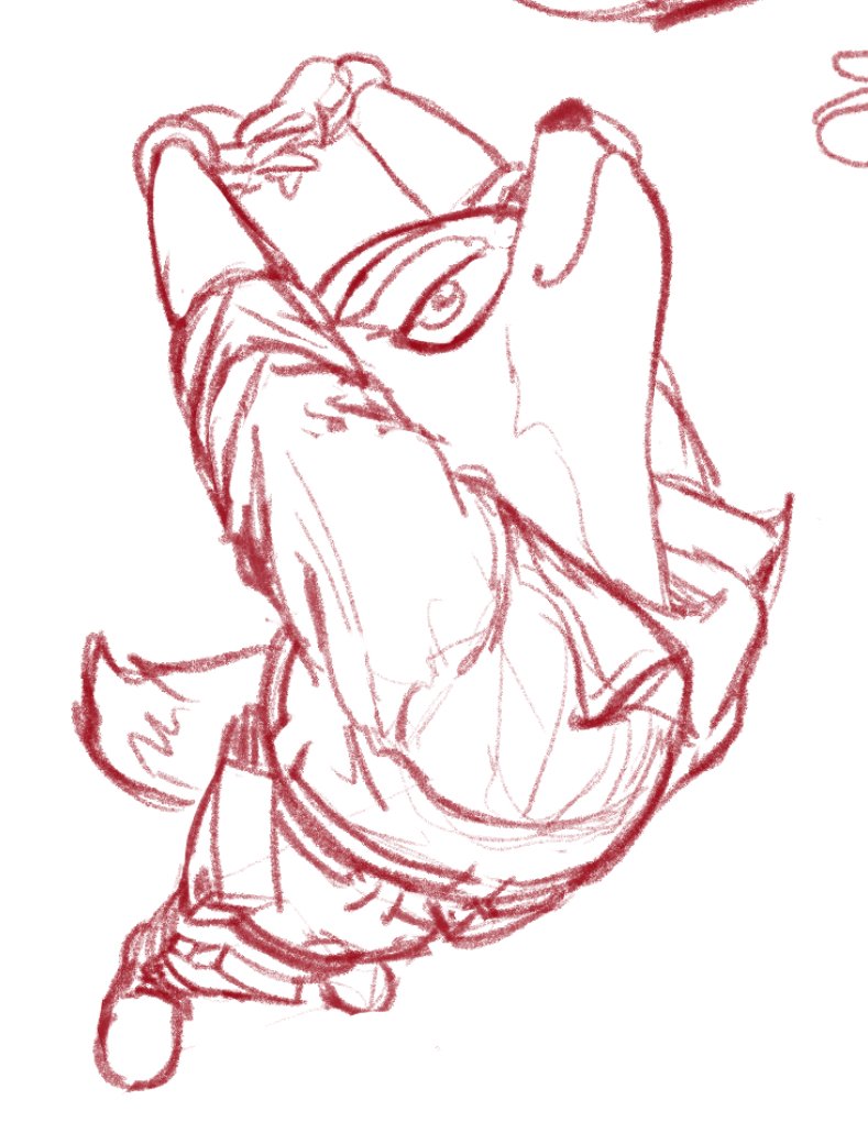 dshulzy's tweet photo. artblock and burnout's kicking my ass rn, here's an old fox sketch
#starfox https://t.co/uD9WxAvBGl
