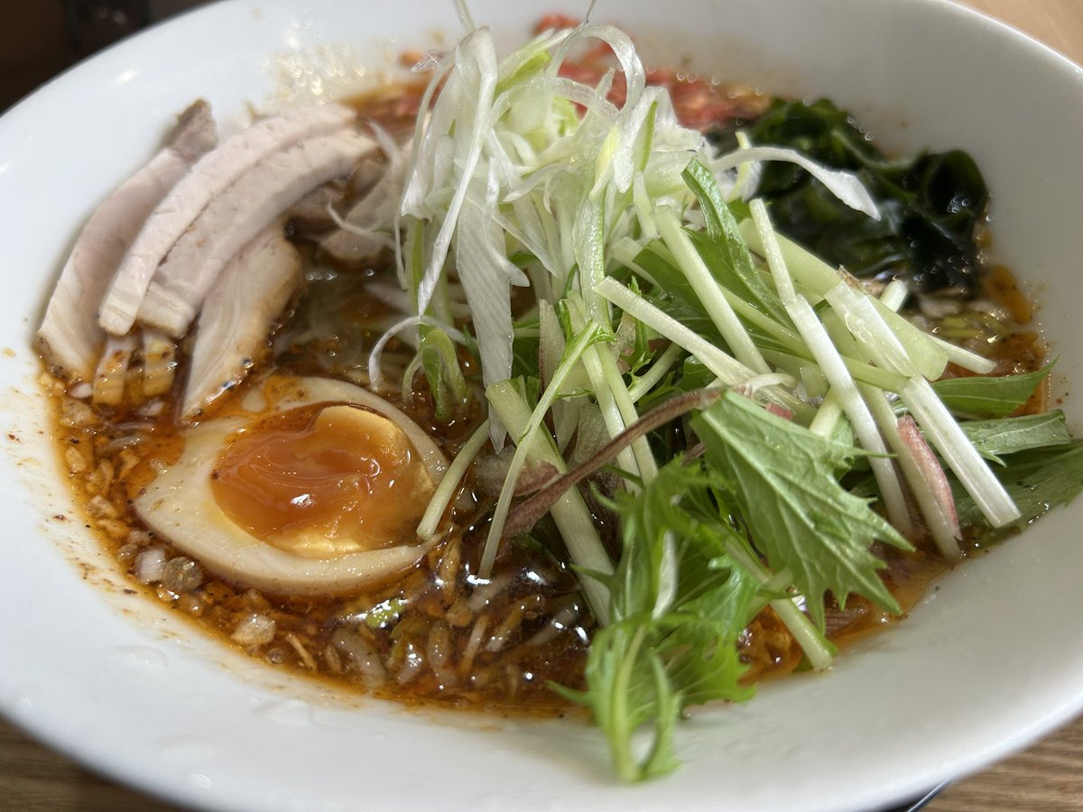 Masagosugar's tweet photo. 今日も今日とて新規開拓。冷やし担々麺、やや辛め https://t.co/O4kEjEBgwM
