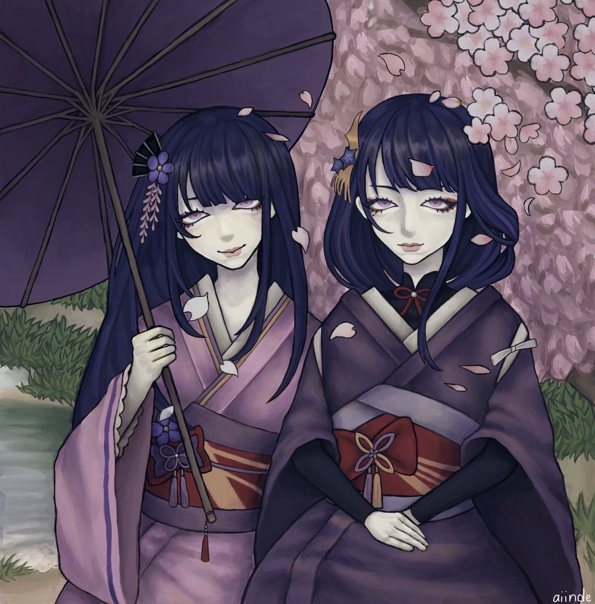 aiinde_'s tweet photo. FINALLY FINISHED #Genshin #fanart https://t.co/Yn4GktR1bA