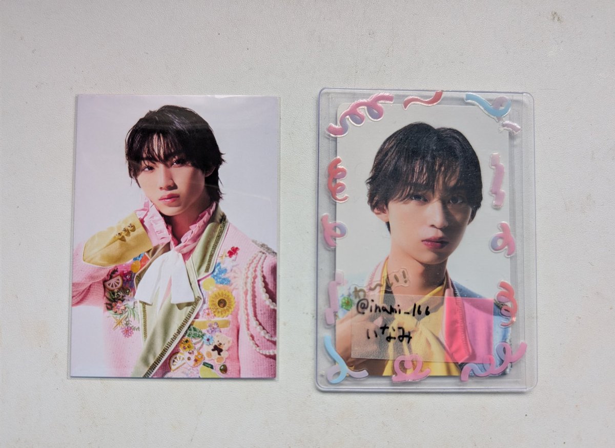 inami_166's tweet photo. 【交換】Lienel メロ・コレクション メロコレ HMV 特典 トレカ
譲)森田さん
求)近藤さん

大阪手渡し/郵送/プロフ欄の現地イベントにてのお手渡し希望です。
お気軽にお声がけ下さい…！ https://t.co/N6Yeg2OIa7